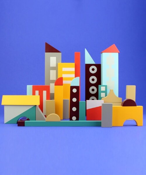 old shampoo bottles and clothes pegs are revived as artfully designed toys by floris hovers